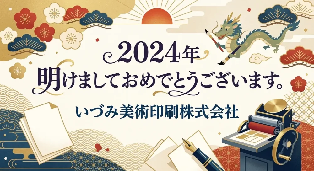 2024年　明けましておめでとうございます。